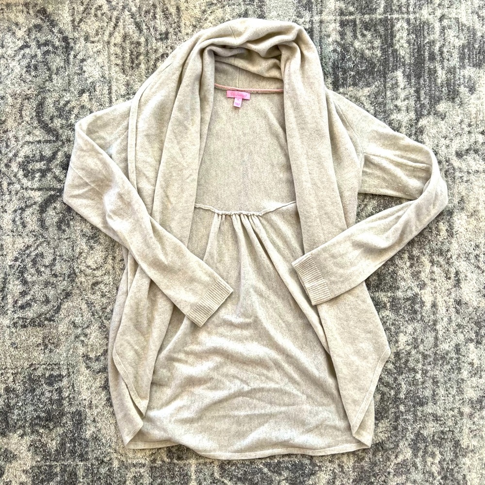 Lilly Pulitzer Cashmere Sweater sz XL